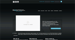 Desktop Screenshot of productiehuis.eu